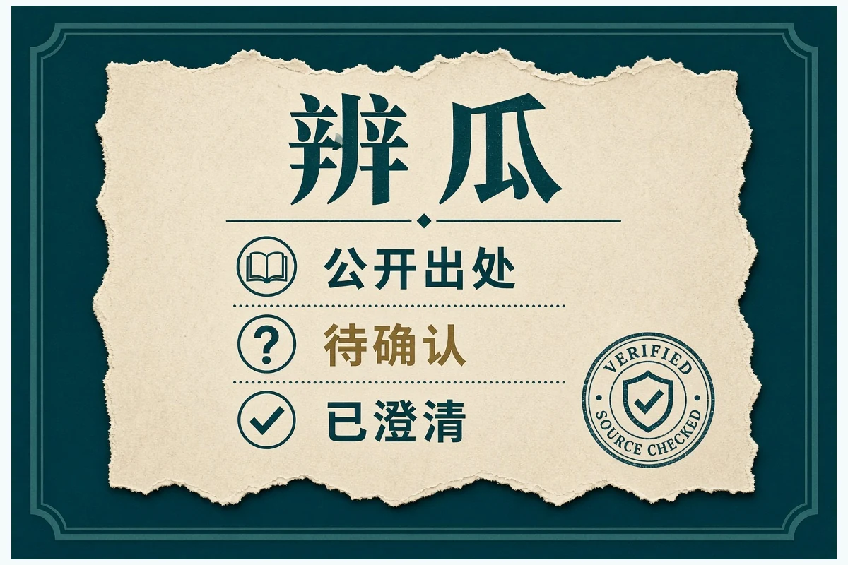 辨瓜信息核对示意